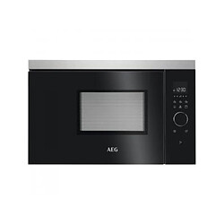 Aeg four micro ondes inox mbb1756dem