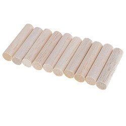 Acheter 10pieces balsa bois rond bâtons 11mm diamètre pour l'alimentation du bois 50mm