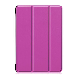 Etui en PU support triple violet pour votre Lenovo Tab M10 TB-X605F