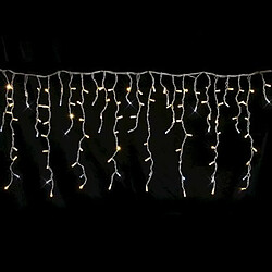 rideau - festilight authentic - stalactite - 4.5 x 0.8 mètres - blanc chaud - pétillant - festilight 54422-60-w9-z