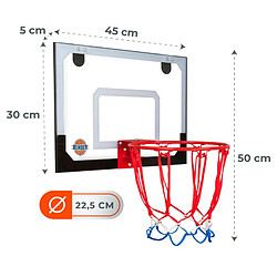 Avis Bumber Panier de Basket de porte AUSTIN à accrocher tout inclus 1 ballon et 1 pompe