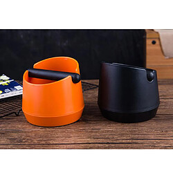 Coffee Knock Box avec poignée seau Espresso moutures Tamper poubelle Orange