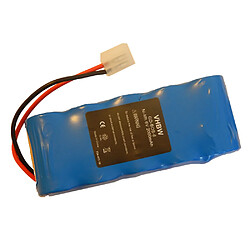 Batterie Ni-MH vhbw 2000mAh (6V) pour outils D962E, FDD087, FDD087D, 861E, Bosch Somfy D14 .Remplace: Bosch 9 500 005, 9000163, FD252/10.