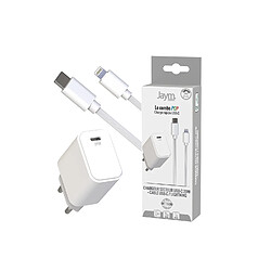 Jaym Pack Chargeur Secteur 1 USB 1A + Câble USB vers Lightning - Collection POP