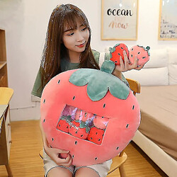 Avis Universal 40 cm mignon en peluche fraise fruit enfants jouet kawaii cadeaux d'anniversaire | oreillers moelleux