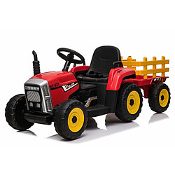 Tracteur ATAA Ceres avec remorque Couleur Rouge