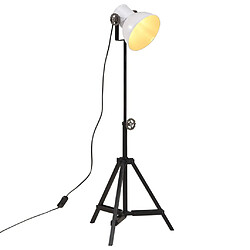 vidaXL Lampadaire 25 W blanc 35x35x65/95 cm E27