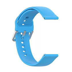 Bracelet En Silicone Lisse Avec Boucle Phonecare Pour Amazfit GTR 2 New Version - Bleu Ciel