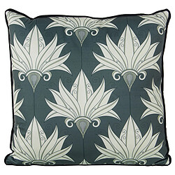 Coussin Alexandra House Living Vert Velours Textile 45 x 45 cm