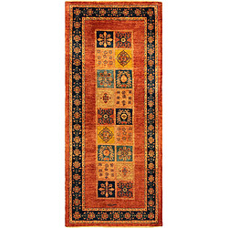 Vidal Tapis de couloir en laine 202x84 rouge Kashkuli