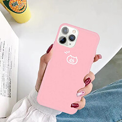 Acheter Wewoo Coque Pour iPhone 11 Pro Petit Cochon Motif Coloré Givré TPU Téléphone Housse de Protection Rose