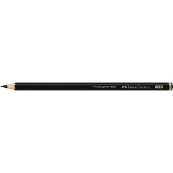 FABER-CASTELL Crayon graphite PITT GRAPHITE Matt, dureté 12B ()