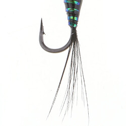 Acheter 6x Mouche de Pêche Leurre de Pêche Mouche Sèche Artificielle Flottante Nymphe Noyée Streamer pour Pêcher à la Mouche Truite Brochet Bass