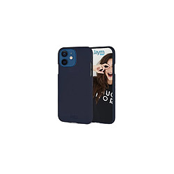 JAYM - Coque Silicone Soft Feeling Bleue pour Apple iPhone 13 Mini ? Finition Silicone ? Toucher Ultra Doux