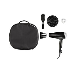 Coffret seche-cheveux Style Edit Remington D3171GP – 2200W - Vanity de rangement,Diffuseur, Brosse plate et Chouchou en soie