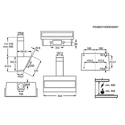 Avis Hotte décorative inclinée 60cm 600m3/h blanc - lfv319w - ELECTROLUX