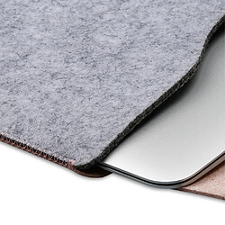 Avis Sacoche en cuir SOYAN anti-rayures avec tapis de souris pour Macbook 12 pouces avec écran retina - Rose Or