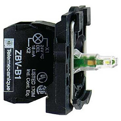 Schneider Electric corps lumineux - a led - 230v - jaune - schneider zb5avm5