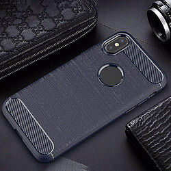 Universal Couverture de téléphone Yyh pour iPhonex Case Shell en fibre de carbone brossé Silicone Soft TPU