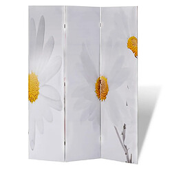 Avis vidaXL Cloison de séparation pliable 120 x 170 cm Fleur