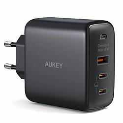 Chargeur mural Aukey PA-B6T Noir 65 W (1 Unités)