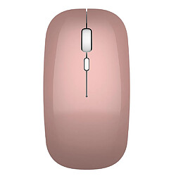 Souris Sans Fil Bluetooth5.0 Double Mode + Mode 2,4 GHz Pour Ordinateur Portable PC Rose Gold pas cher