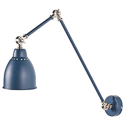 Acheter Beliani Lampe murale bleu foncé MISSISSIPPI L