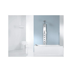 Colonne de douche blanche hydromassante NOVELLINI CASCATA2 pour douche 176 cm