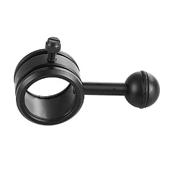 Support de lampe de poche en aluminium pour alliage de fixation pour pince à boule et bras de plongée articulé 25mm