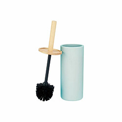 Avis Berilo Brosse de salle de wc Bleu Bois Résine 10,2 x 38 x 10,2 cm (4 Unités)