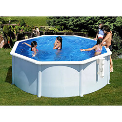 Piscine acier blanc Bora Bora ronde 3,20 x 1,22 m - Gré