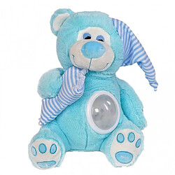 Projector Sleeping teddy bear blue