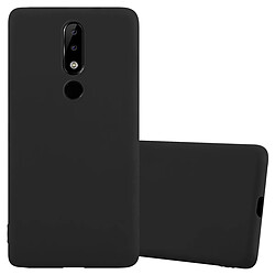 Cadorabo Coque Nokia 5.1 PLUS / X5 Etui en Noir