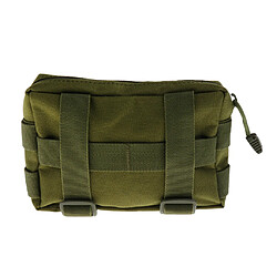 Sports De Plein Air Molle Taille Sac Téléphone Ceinture Boucle Bum Fanny Pack Vert