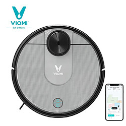 Universal Aspirateur robot Yunmi V2 Pro 550ml Réservoir électrique 2100Pa 2in1 pour animaux de compagnie, nettoyeur de cheveux mouillés et secs