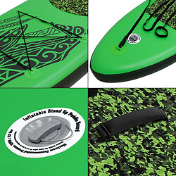 Ecd Germany Stand up paddle board SUP surfing Makani planche de surf gonflable vert 320cm