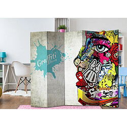 Artgeist Paravent - Graffiti Beauty [Room Dividers] [225x172]