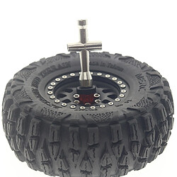 Acheter 8 Pièces Alun RC Voiture Roue Jante Bouchon Central Pour 1/10 TRX4 D90 Tamiya Noir