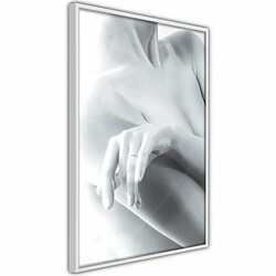 Paris Prix Affiche Murale Encadrée Natural Sensuality 20 x 30 cm Blanc