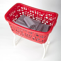 Avis Ac-Deco Panier à linge avec pieds verticaux - 44 L - Coloris aléatoire