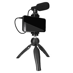 Pack Stream et Vlog pour Smartphone avec Trépied Stable et Micro Puluz