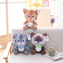 Acheter Universal 20cm Mini peluche mignonne jouet pour chat peluche animal peluche dessin animé chat poupée jouet enfant jouet fille cadeau | Peluche (marron)