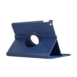 Acheter Etui en PU litchi avec support bleu foncé pour votre Apple iPad 10.2 (2019)