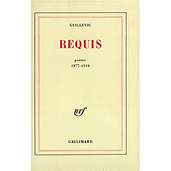 Requis : poèmes 1977-1982