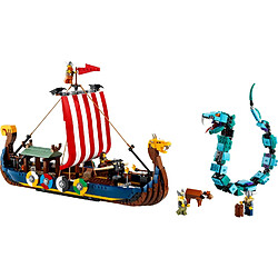 LEGO Creator Le bateau viking et le serpent de Midgard