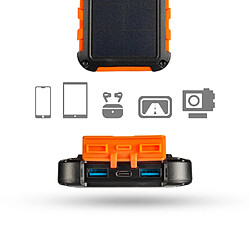 Xtorm Chargeur Solaire 10000mAh Robuste Quick Charge Orange pas cher