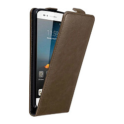 Cadorabo Coque ZTE Blade A612 Etui en Marron