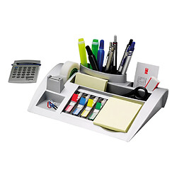 Organisateur de bureau Post-it gris 9 compartiments