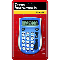 Texas Instruments TI-503 SV - Bleu Calculatrice de poche