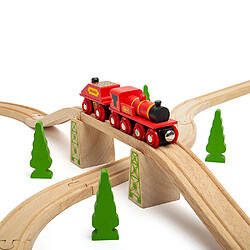 Avis Bigjigs Rail Gros moteur rouge avec chariot